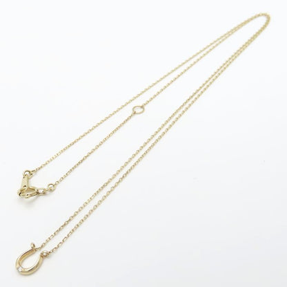 Jouete ジュエッテ ホースシュー ネックレス 1Pダイヤモンド K10YG イエローゴールド/295584【中古】【BJ】