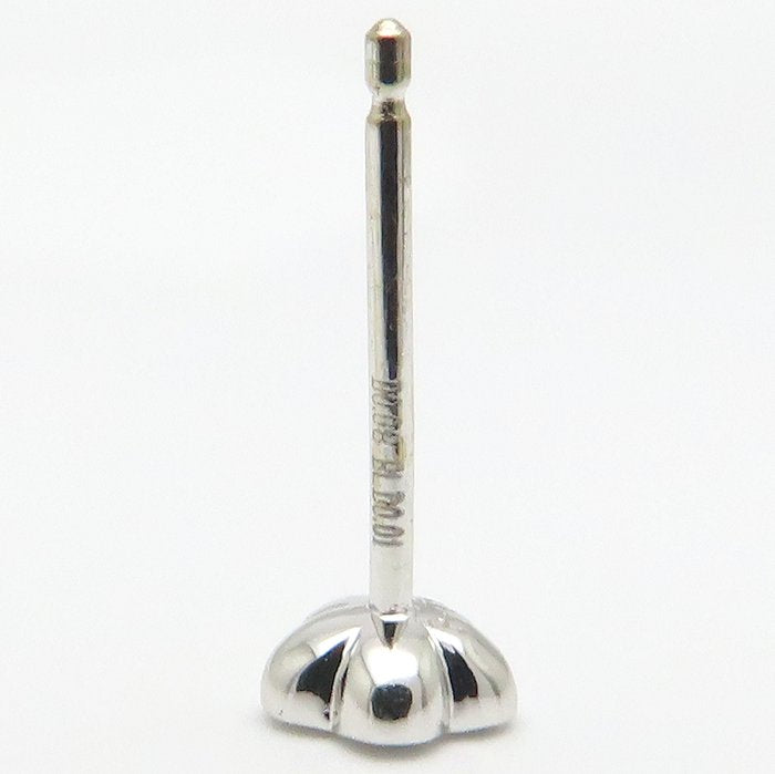 Ponte Vecchio ポンテヴェキオ ダイヤモンド ピアス フラワーモチーフ ダイヤモンド0.08ct ブラックダイヤモンド0.01ct 片方のみ K18WG ホワイトゴールド レディース/295590【中古】【BJ】