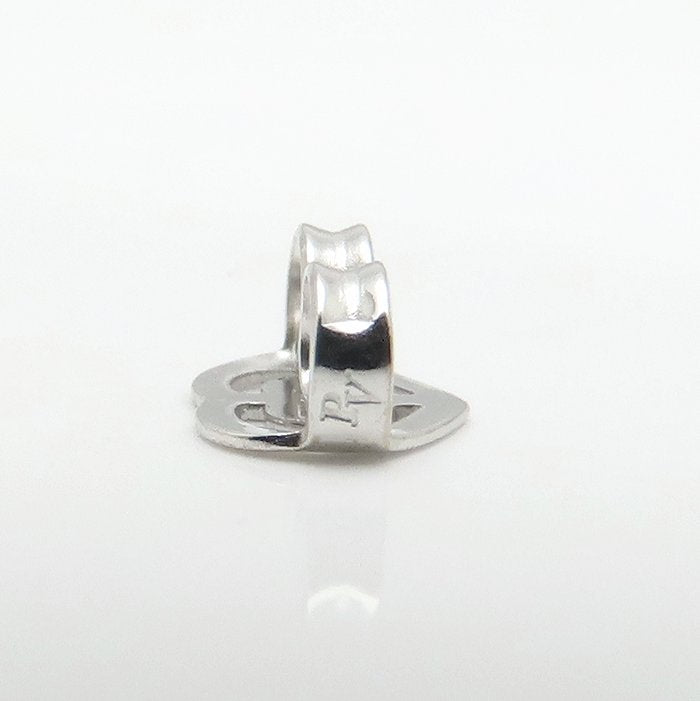 Ponte Vecchio ポンテヴェキオ ダイヤモンド ピアス フラワーモチーフ ダイヤモンド0.08ct ブラックダイヤモンド0.01ct 片方のみ K18WG ホワイトゴールド レディース/295590【中古】【BJ】