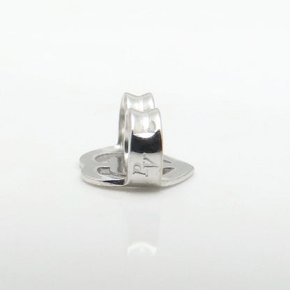 Ponte Vecchio ポンテヴェキオ ダイヤモンド ピアス フラワーモチーフ ダイヤモンド0.08ct ブラックダイヤモンド0.01ct 片方のみ K18WG ホワイトゴールド レディース/295590【中古】【BJ】