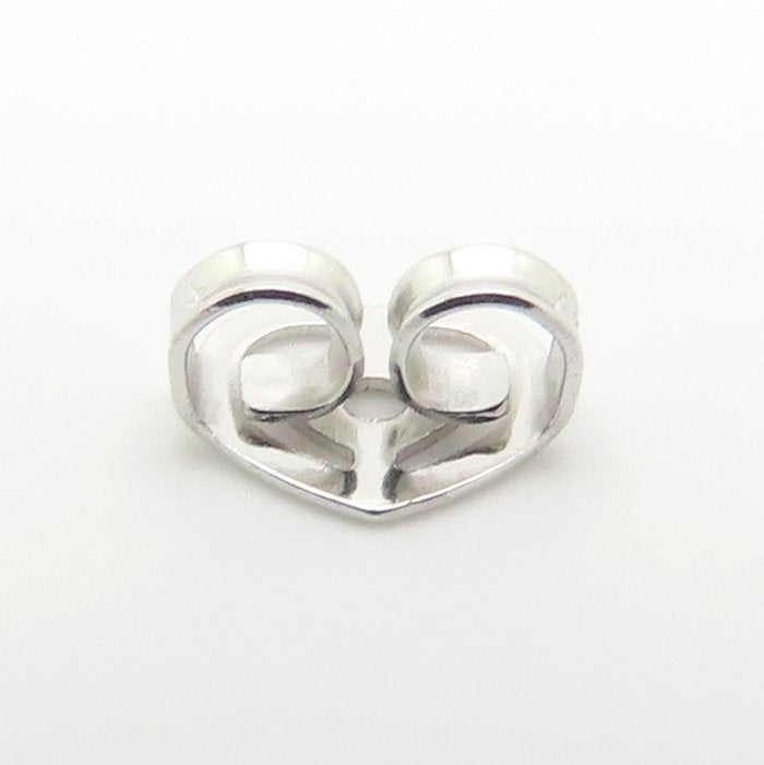 Ponte Vecchio ポンテヴェキオ ダイヤモンド ピアス フラワーモチーフ ダイヤモンド0.08ct ブラックダイヤモンド0.01ct 片方のみ K18WG ホワイトゴールド レディース/295590【中古】【BJ】