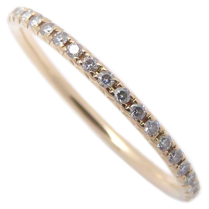 TIFFANY&Co. ティファニー メトロ フルサークル リング 指輪 ダイヤモンド 11.5号 K18PG ピンクゴールド レディース/295598【中古】【BJ】