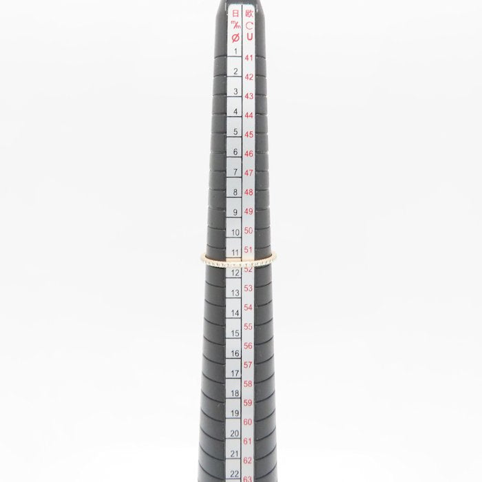 TIFFANY&Co. ティファニー メトロ フルサークル リング 指輪 ダイヤモンド 11.5号 K18PG ピンクゴールド レディース/295598【中古】【BJ】