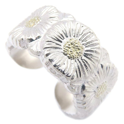 BUCCELLATI ブチェラッティ ブロッサム ヴェルメイユ エターナル リング 指輪 14号 シルバー925 レディース/295599【中古】【BJ】