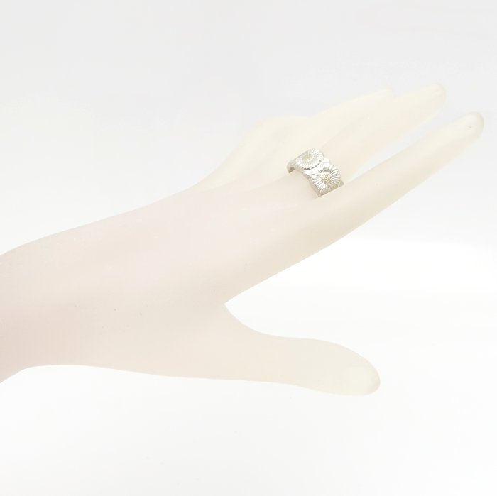 BUCCELLATI ブチェラッティ ブロッサム ヴェルメイユ エターナル リング 指輪 14号 シルバー925 レディース/295599【中古】【BJ】