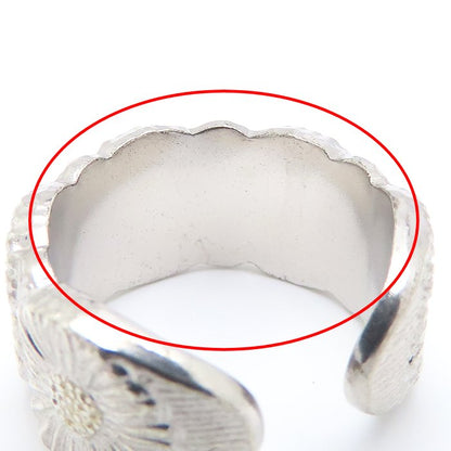 BUCCELLATI ブチェラッティ ブロッサム ヴェルメイユ エターナル リング 指輪 14号 シルバー925 レディース/295599【中古】【BJ】