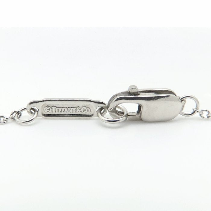 TIFFANY&Co. ティファニー エンチャント スクロール ネックレス ダイヤモンド Pt950プラチナ レディース/295605【中古】【BJ】