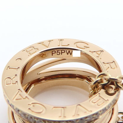 BVLGARI ブルガリ ビーゼロワン デザインレジェンド ネックレス ダイヤモンド B.zero1 K18PG ピンクゴールド レディース/295610【中古】【BJ】