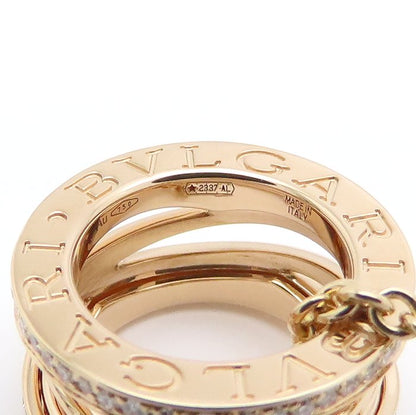 BVLGARI ブルガリ ビーゼロワン デザインレジェンド ネックレス ダイヤモンド B.zero1 K18PG ピンクゴールド レディース/295610【中古】【BJ】