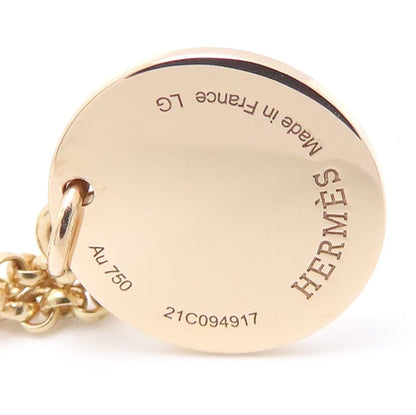 HERMES エルメス エクスリブリス PM ブレスレット ダイヤモンド H120441B K18PG ピンクゴールド レディース/295612【中古】【BJ】