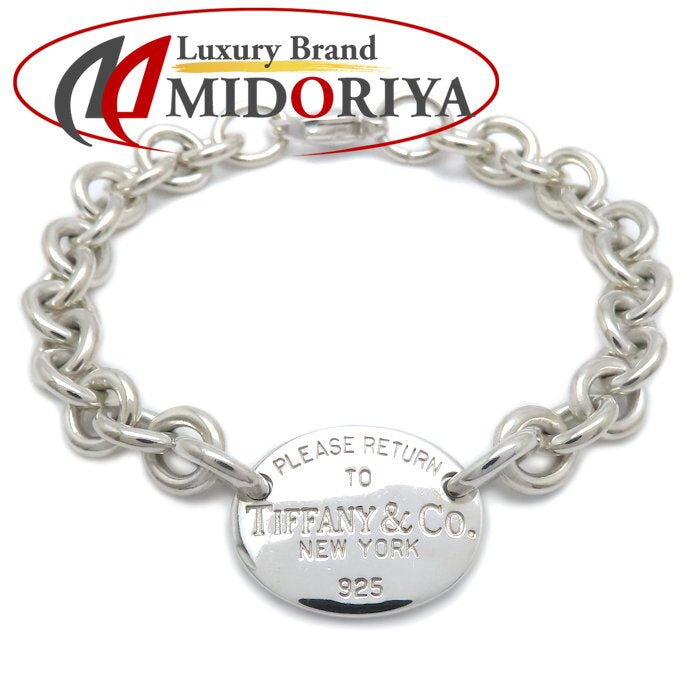 TIFFANY&Co. ティファニー リターントゥティファニー オーバルタグ ブレスレット シルバー925 レディース/295617【中古】【BJ】
