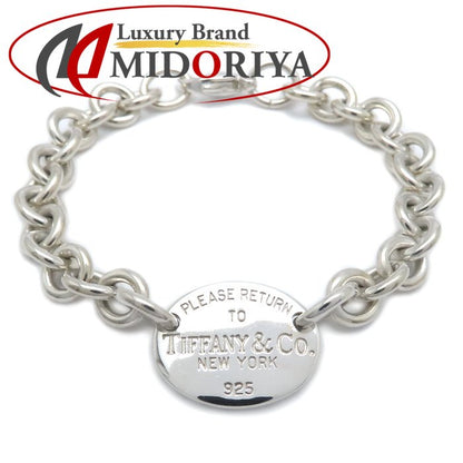TIFFANY&Co. ティファニー リターントゥティファニー オーバルタグ ブレスレット シルバー925 レディース/295617【中古】【BJ】