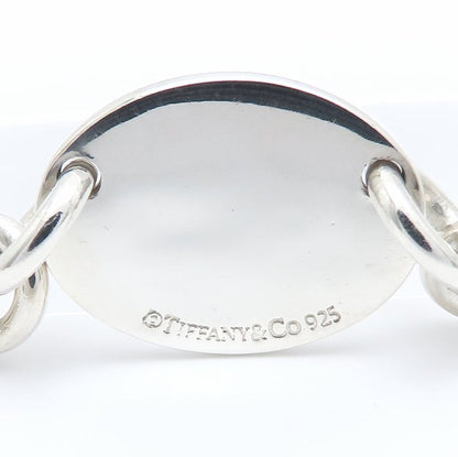 TIFFANY&Co. ティファニー リターントゥティファニー オーバルタグ ブレスレット シルバー925 レディース/295617【中古】【BJ】