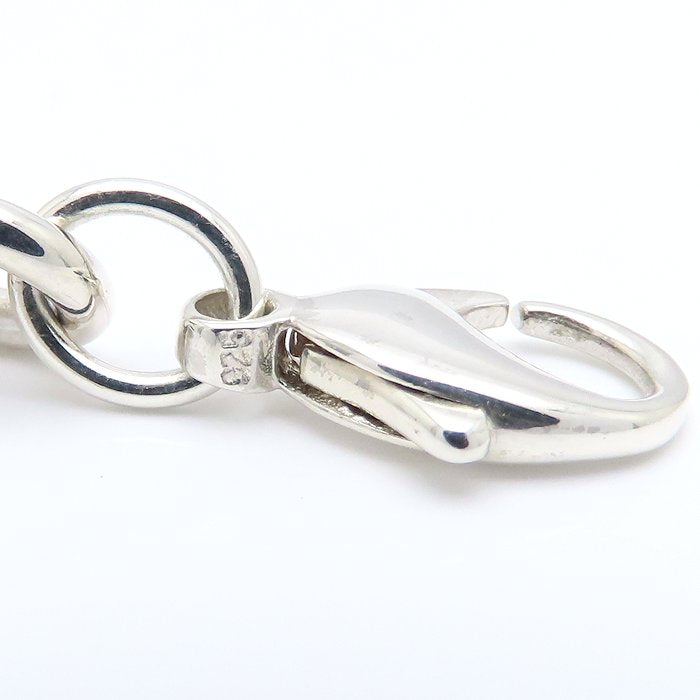 TIFFANY&Co. ティファニー リターントゥティファニー ラウンドタグ ブレスレット シルバー925 レディース/295618【中古】【BJ】