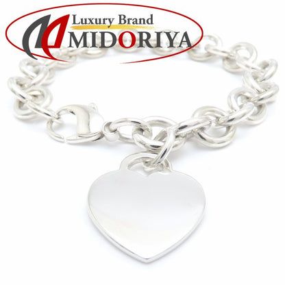 TIFFANY&Co. ティファニー ハートタグ ブレスレット シルバー925 レディース/295621【中古】【BJ】