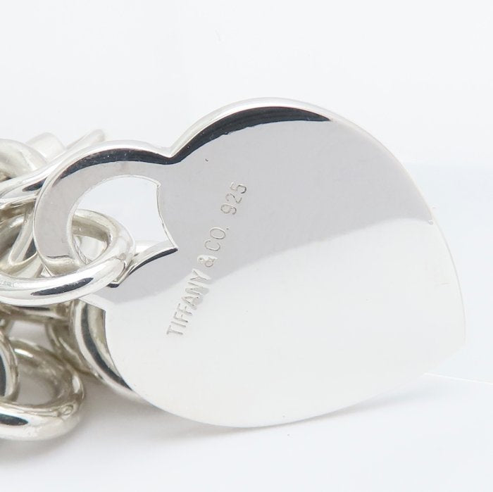 TIFFANY&Co. ティファニー ハートタグ ブレスレット シルバー925 レディース/295621【中古】【BJ】
