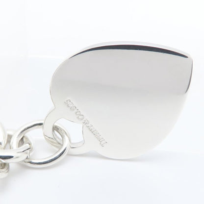 TIFFANY&Co. ティファニー ハートタグ ブレスレット シルバー925 レディース/295622【中古】【BJ】