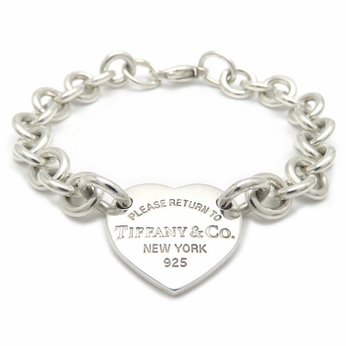 TIFFANY&Co. ティファニー リターントゥティファニー ハートタグ ブレスレット シルバー925 レディース/295629【中古】【BJ】