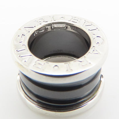 BVLGARI ブルガリ セーブザチルドレン ビーゼロワン ネックレス B.zero1 シルバー925xブラックセラミック レディース/295631【中古】【BJ】
