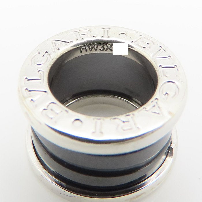 BVLGARI ブルガリ セーブザチルドレン ビーゼロワン ネックレス B.zero1 シルバー925xブラックセラミック レディース/295631【中古】【BJ】