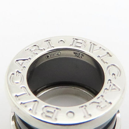 BVLGARI ブルガリ セーブザチルドレン ビーゼロワン ネックレス B.zero1 シルバー925xブラックセラミック レディース/295632【中古】【BJ】