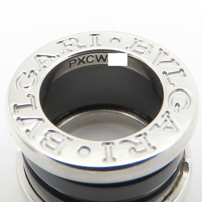 BVLGARI ブルガリ セーブザチルドレン ビーゼロワン ネックレス B.zero1 シルバー925xブラックセラミック レディース/295632【中古】【BJ】