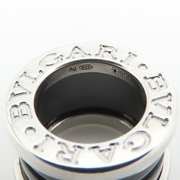 BVLGARI ブルガリ セーブザチルドレン ビーゼロワン ネックレス B.zero1 シルバー925xブラックセラミック レディース/295632【中古】【BJ】