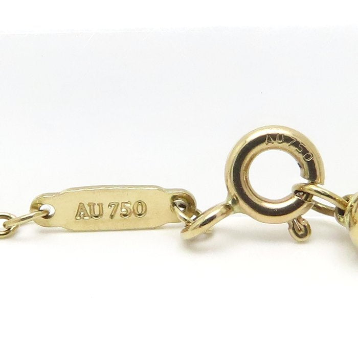 TIFFANY&Co. ティファニー ハードウェア ボール ネックレス K18YG イエローゴールド レディース/295636【中古】【BJ】