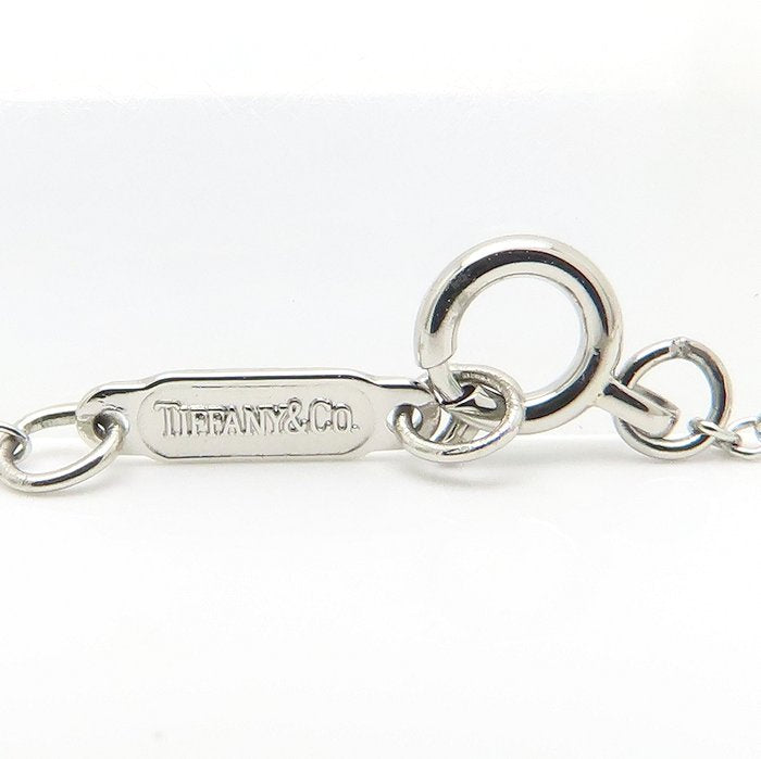 TIFFANY&Co. ティファニー スモールクロス ネックレス ダイヤモンド Pt950プラチナ レディース/295637【中古】【BJ】