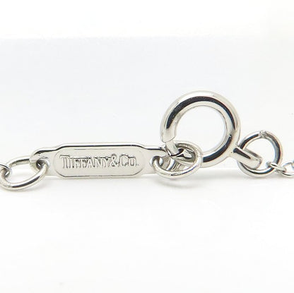 TIFFANY&Co. ティファニー スモールクロス ネックレス ダイヤモンド Pt950プラチナ レディース/295637【中古】【BJ】