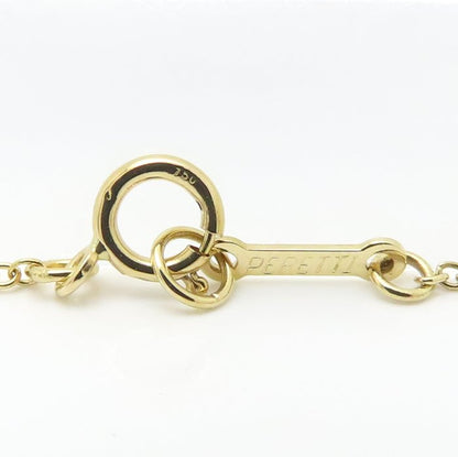 TIFFANY&Co. ティファニー スモールクロス ネックレス K18YG イエローゴールド レディース/295641【中古】【BJ】