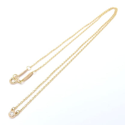 TIFFANY&Co. ティファニー バイザヤード ネックレス 1Pダイヤモンド エルサペレッティ K18PG ピンクゴールド レディース/295643【中古】【BJ】