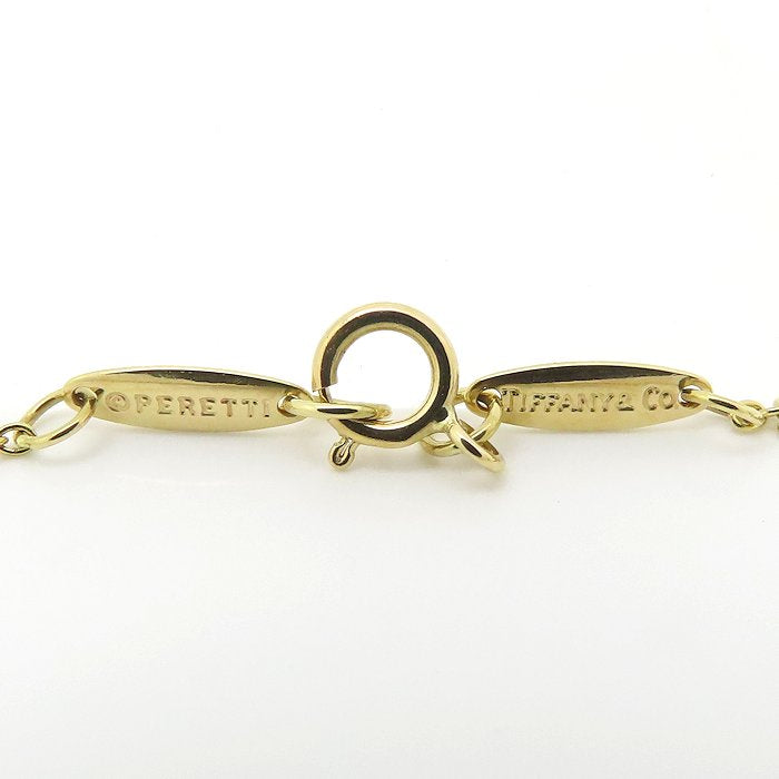 TIFFANY&Co. ティファニー チェーン ネックレス 40.5cm K18YG イエローゴールド レディース/295644【中古】【BJ】