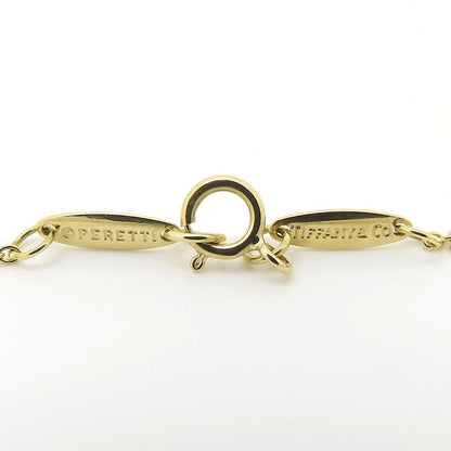 TIFFANY&Co. ティファニー チェーン ネックレス 40.5cm K18YG イエローゴールド レディース/295644【中古】【BJ】