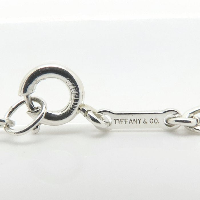 TIFFANY&Co. ティファニー ツイストロープ ネックレス 46cm シルバーxイエローゴールド レディース/295646【中古】【BJ】