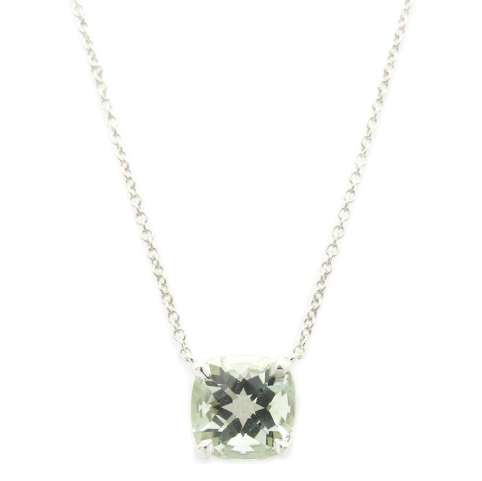 TIFFANY&Co. ティファニー スパークラー ネックレス グリーンクオーツ シルバー925 レディース/295647【中古】【BJ】