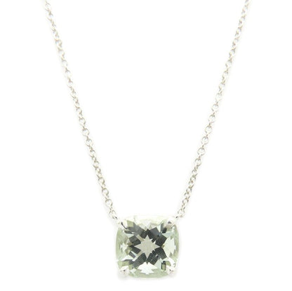 TIFFANY&Co. ティファニー スパークラー ネックレス グリーンクオーツ シルバー925 レディース/295647【中古】【BJ】