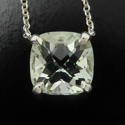 TIFFANY&Co. ティファニー スパークラー ネックレス グリーンクオーツ シルバー925 レディース/295647【中古】【BJ】