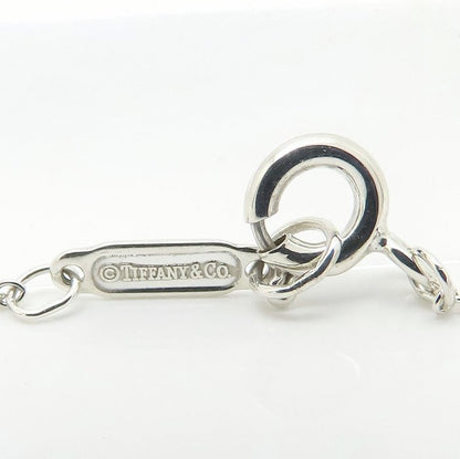 TIFFANY&Co. ティファニー スパークラー ネックレス グリーンクオーツ シルバー925 レディース/295647【中古】【BJ】