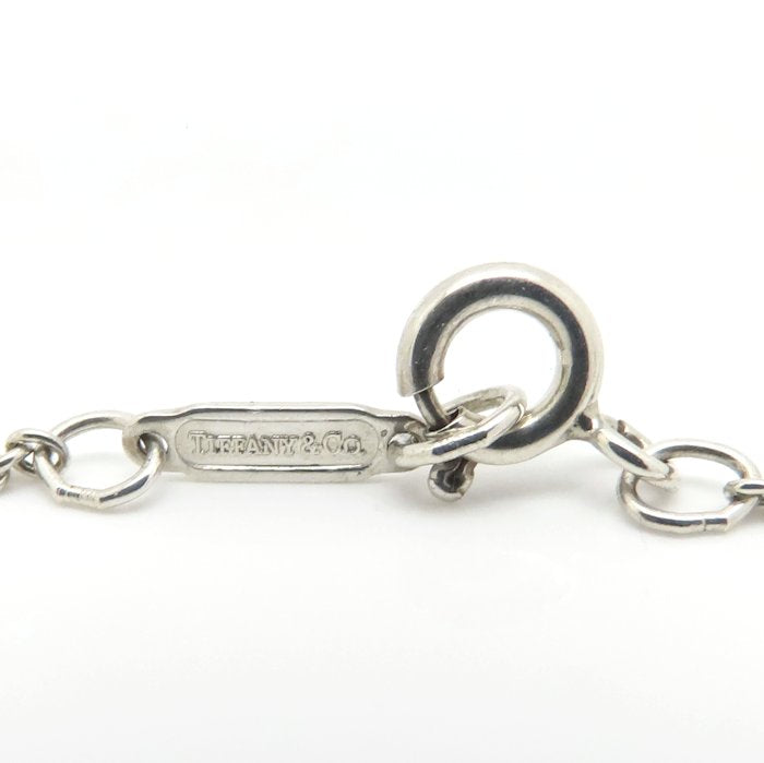 TIFFANY&Co. ティファニー シグネチャークロス ネックレス シルバー925xK18YG イエローゴールド レディース/295649【中古】【BJ】