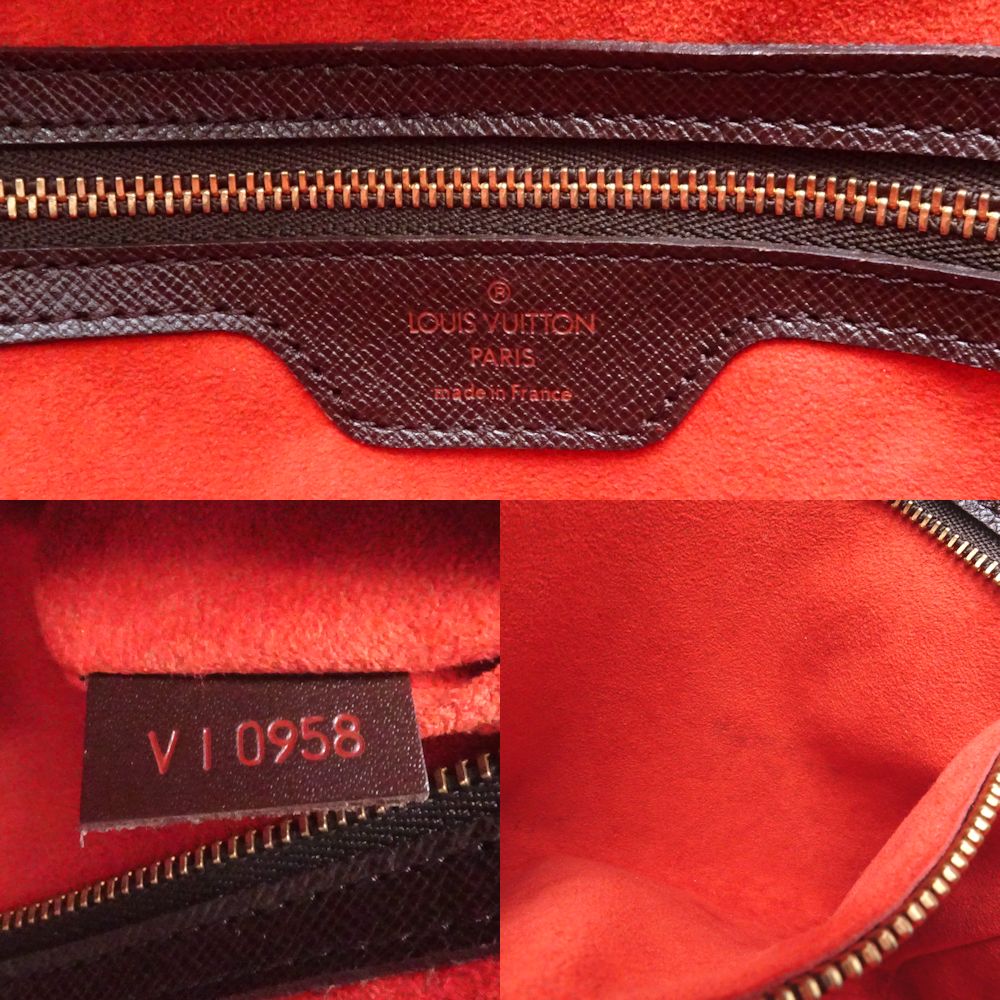 LOUIS VUITTON ルイヴィトン ダミエ ブレラ N51150 ハンドバッグ エベヌ/350949【中古】