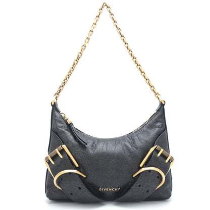 Givenchy ジバンシィ ヴォワイユー ボーイフレンド BB50X7B20N-001 ショルダーバッグ パーティバッグ ミニチェーンショルダー アンティークレザー カーフ ブラック/351207【中古】