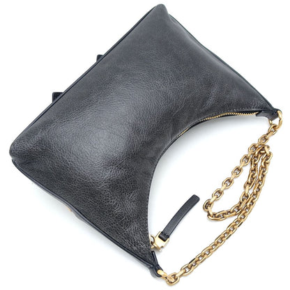 Givenchy ジバンシィ ヴォワイユー ボーイフレンド BB50X7B20N-001 ショルダーバッグ パーティバッグ ミニチェーンショルダー アンティークレザー カーフ ブラック/351207【中古】