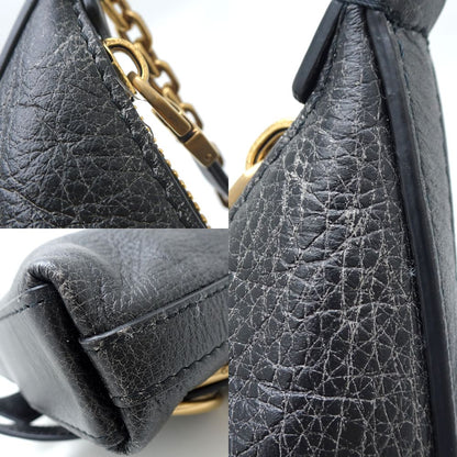 Givenchy ジバンシィ ヴォワイユー ボーイフレンド BB50X7B20N-001 ショルダーバッグ パーティバッグ ミニチェーンショルダー アンティークレザー カーフ ブラック/351207【中古】