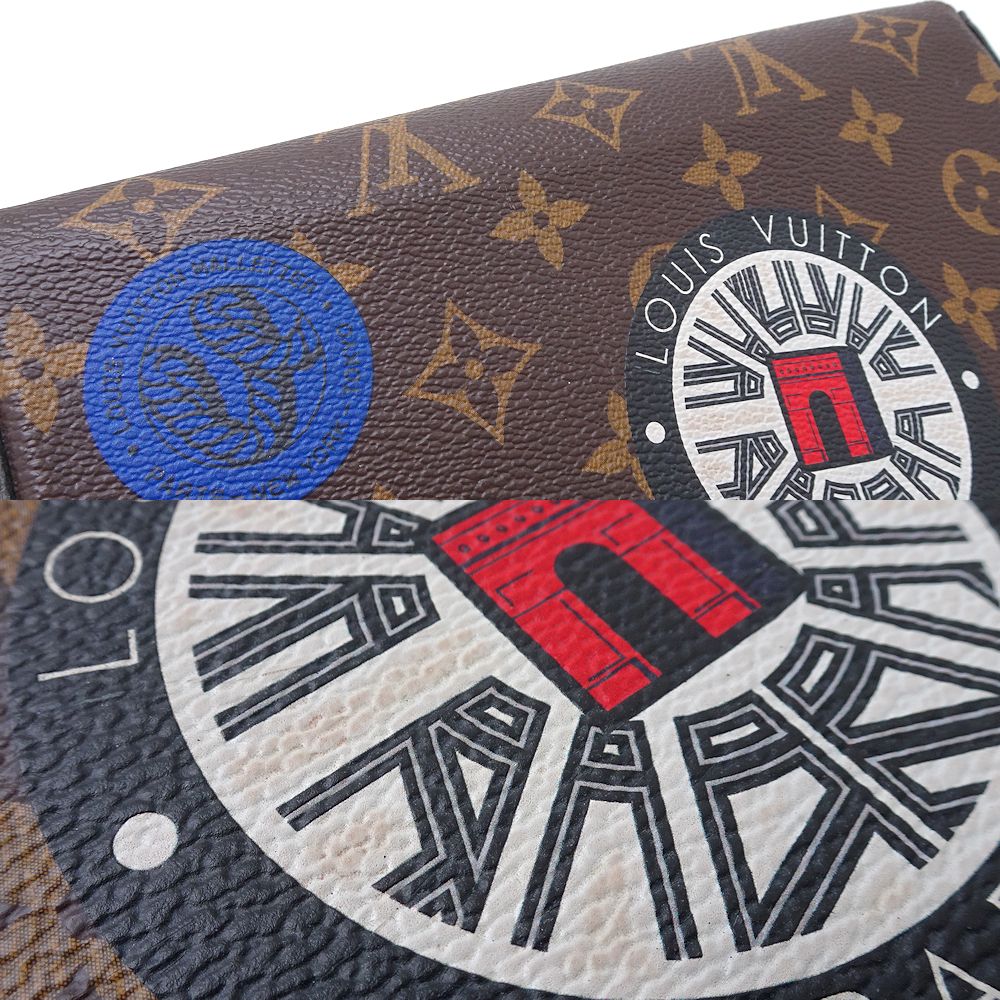 LOUIS VUITTON ルイヴィトン モノグラム ポシェット・フェリーチェ M62145 ショルダーバッグ 二コラ・ジェスキエール マイLVワールドツアー 2016年 ブラウン/351984【中古】