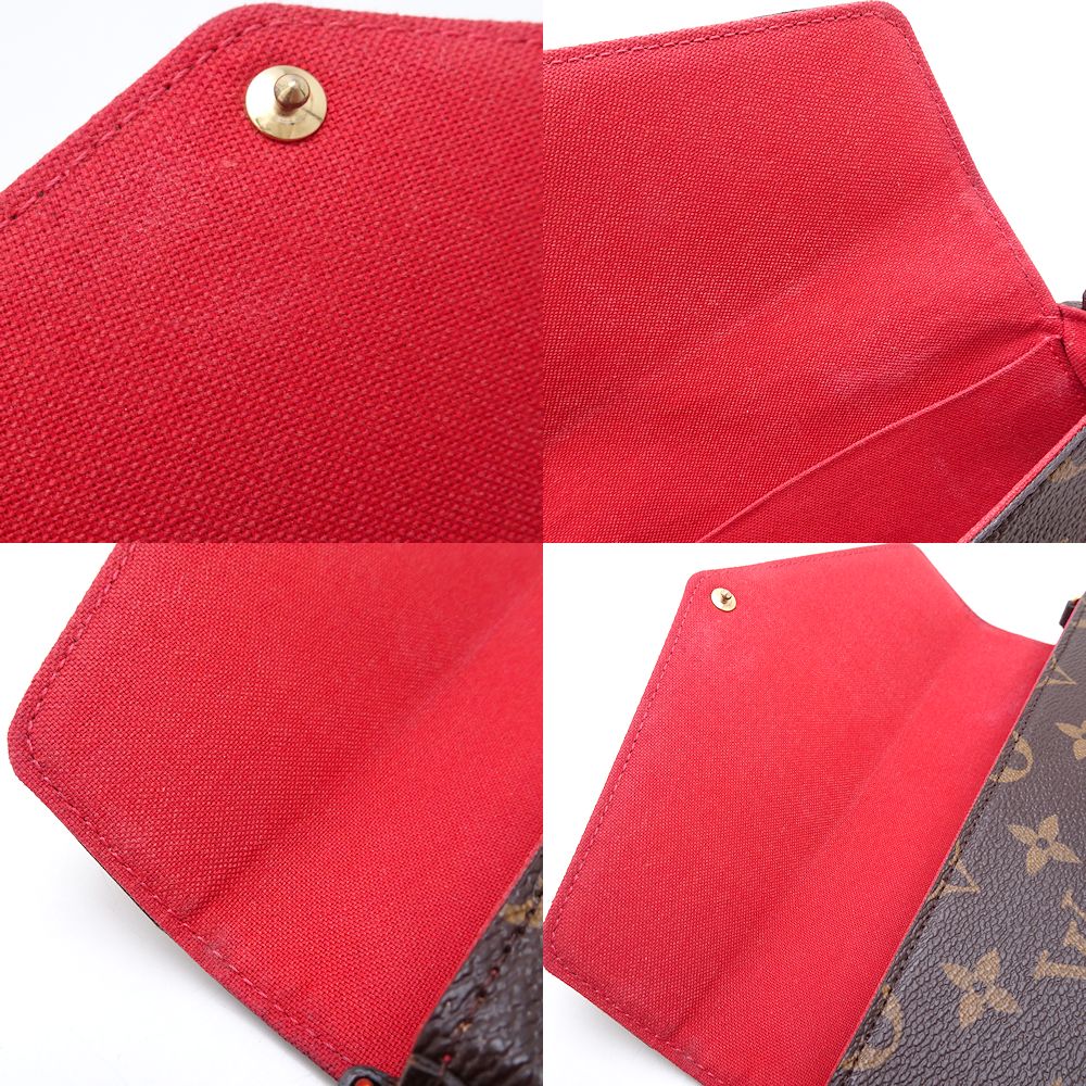 LOUIS VUITTON ルイヴィトン モノグラム ポシェット・フェリーチェ M62145 ショルダーバッグ 二コラ・ジェスキエール マイLVワールドツアー 2016年 ブラウン/351984【中古】