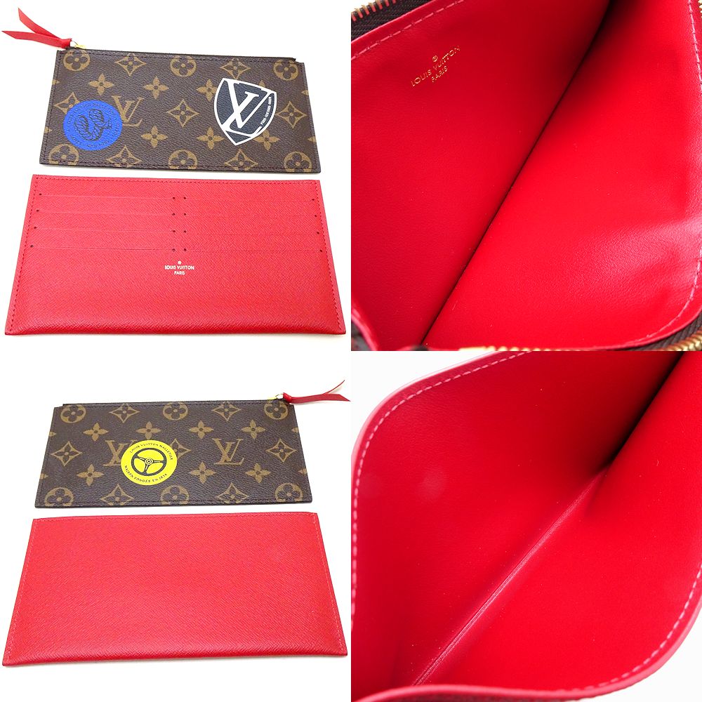 LOUIS VUITTON ルイヴィトン モノグラム ポシェット・フェリーチェ M62145 ショルダーバッグ 二コラ・ジェスキエール マイLVワールドツアー 2016年 ブラウン/351984【中古】