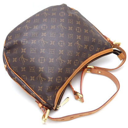 LOUIS VUITTON ルイヴィトン モノグラム トゥラムGM M40075 ショルダーバッグ ブラウン/352176【中古】