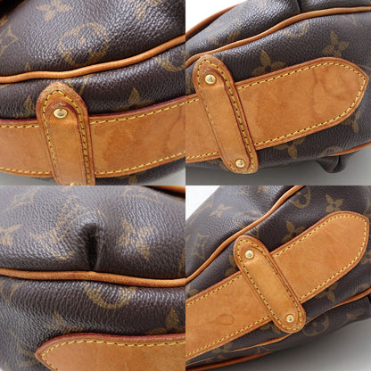 LOUIS VUITTON ルイヴィトン モノグラム トゥラムGM M40075 ショルダーバッグ ブラウン/352176【中古】