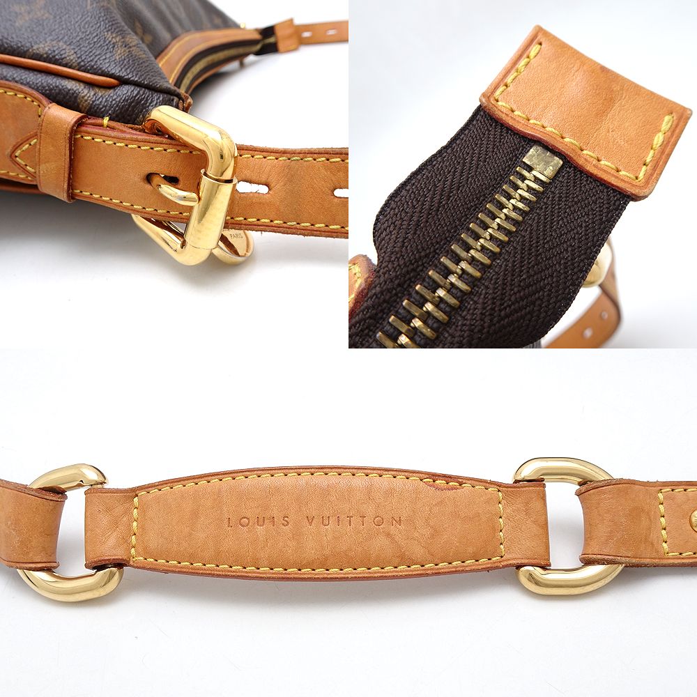 LOUIS VUITTON ルイヴィトン モノグラム トゥラムGM M40075 ショルダーバッグ ブラウン/352176【中古】